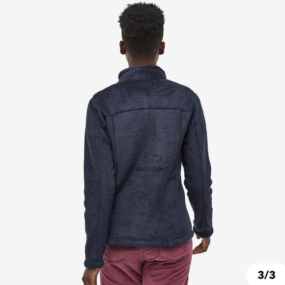 Patagonia Women's Re-Tool Snap-T® Fleece Pullover Size S Navy - Picture 2 of 4